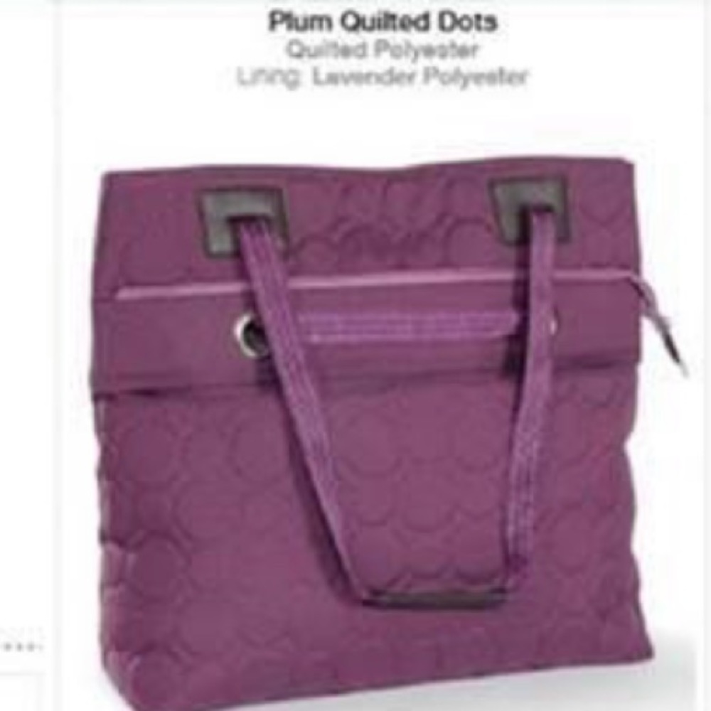 NWT THIRTY-ONE Very You Versatile Tote in Plum